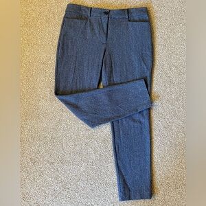 Loft black and white pants